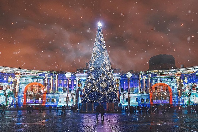 Санкт-Петербург Новый год